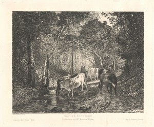 Vaches sous Bois (Cattle in the Forest)