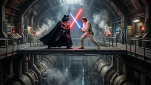 Vader vs Luke Duel