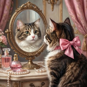 Vain Mirror Gaze