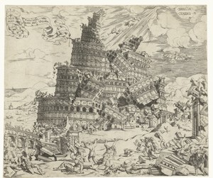 Val van de toren van Babel