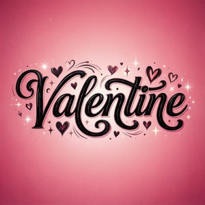 Valentine Typography