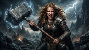 Valkyrie the Fierce Warrior