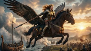 Valkyrie Winged Horse