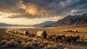 Valley Sunset Journey