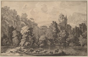 Valley with an Aged Castle