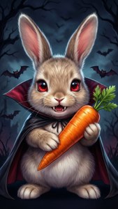 Vampire Bunny Carrot