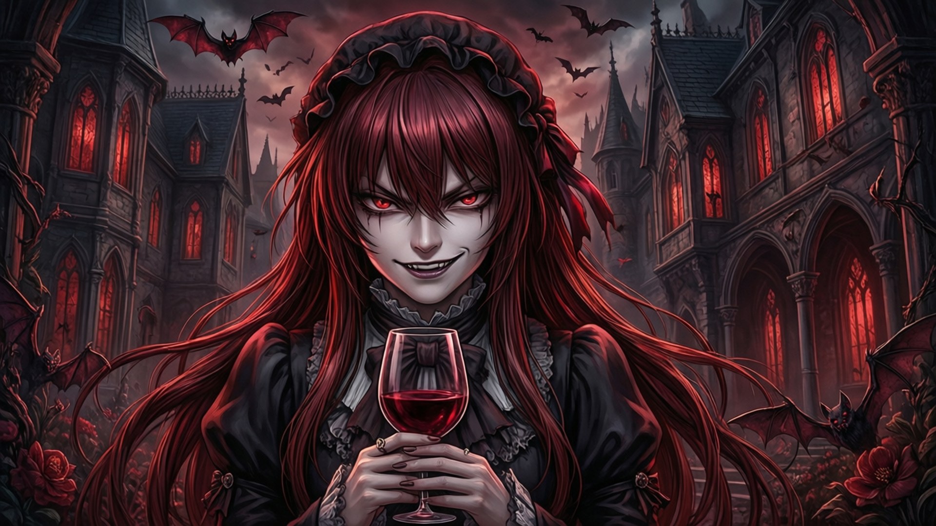Vampire's Ball by Wallpapers.art Studio