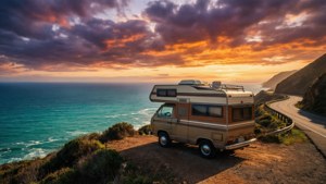 Van Overlook Sunset