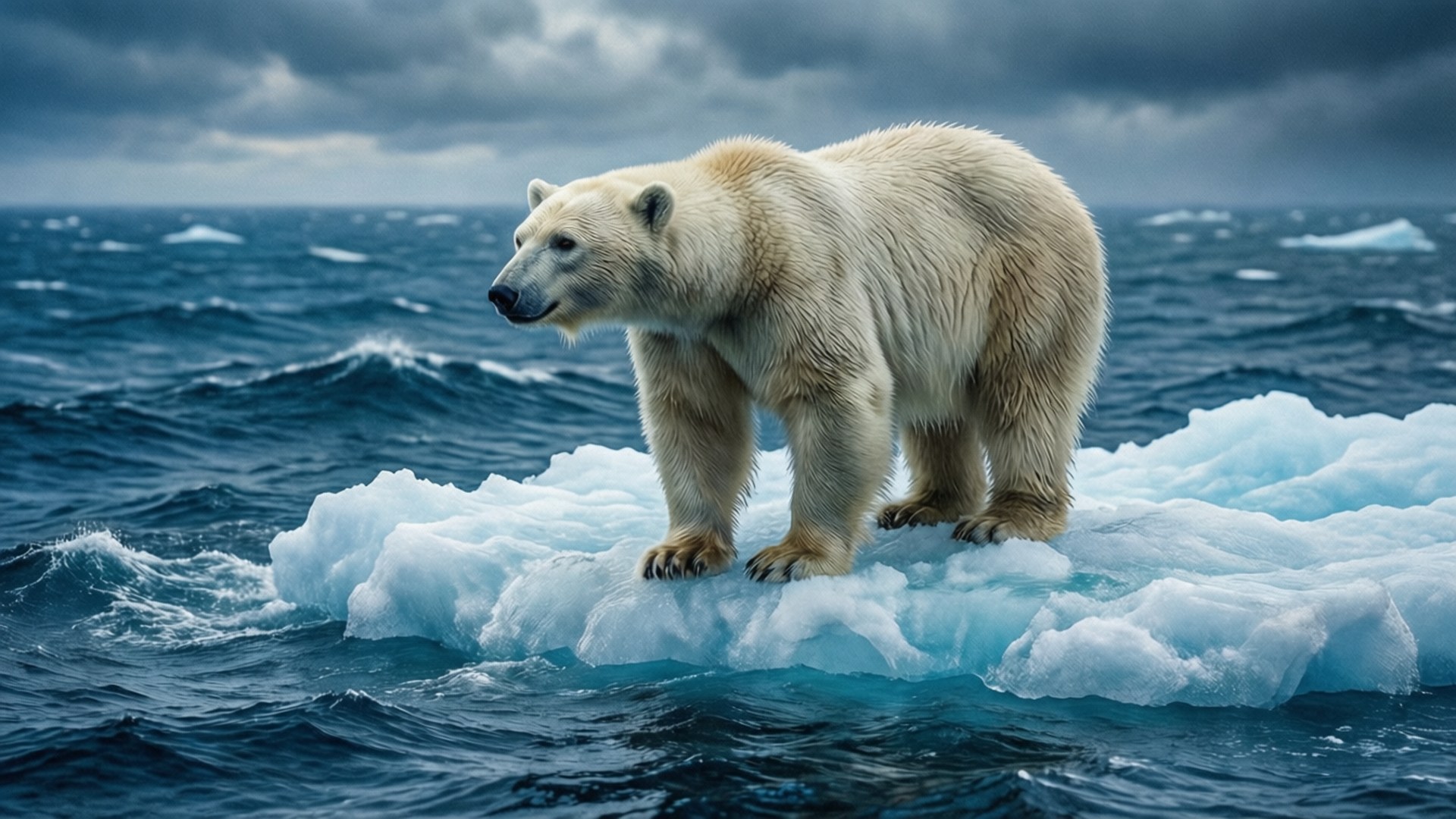 Vanishing Ice by Wallpapers.art Studio