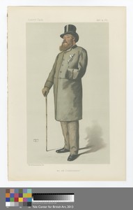 Vanity Fair: Literary; 'An Old Coldstreamer', Lieutenant General Charles Baring, April 14, 1883