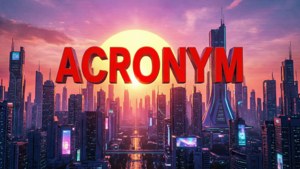 Vaporwave ACRONYM
