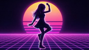 Vaporwave Boombox Girlfriend