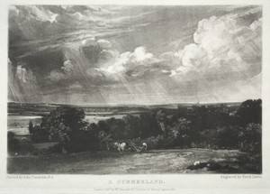Various Subjects of Landscape, Characteristic of English Scenery from Pictures Painted by John Constable, R.A.:  A Summerland