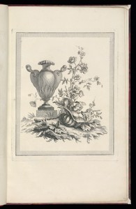 Vase and Flowers in a Landscape