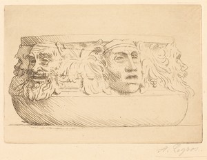 Vase with Grotesques (Le vase aux masques)