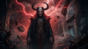 Vecna in the Upside Down
