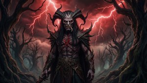 Vecna in the Upside Down