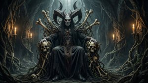 Vecna on His Throne