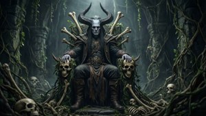 Vecna on His Throne