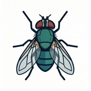 Vector Fruit Fly