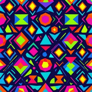 Vector Geometric Pattern