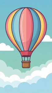 Vector Hot Air Balloon