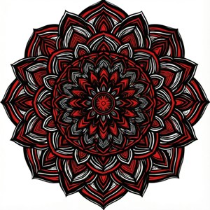 Vector Mandala Pattern