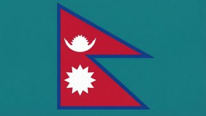 Vector Nepal Flag