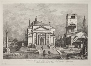 Veduta del Prospetto della Chiesa del SS. Redentore