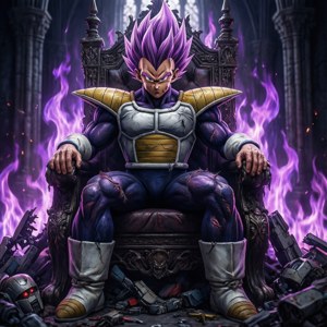 Vegeta Ultra Ego Throne