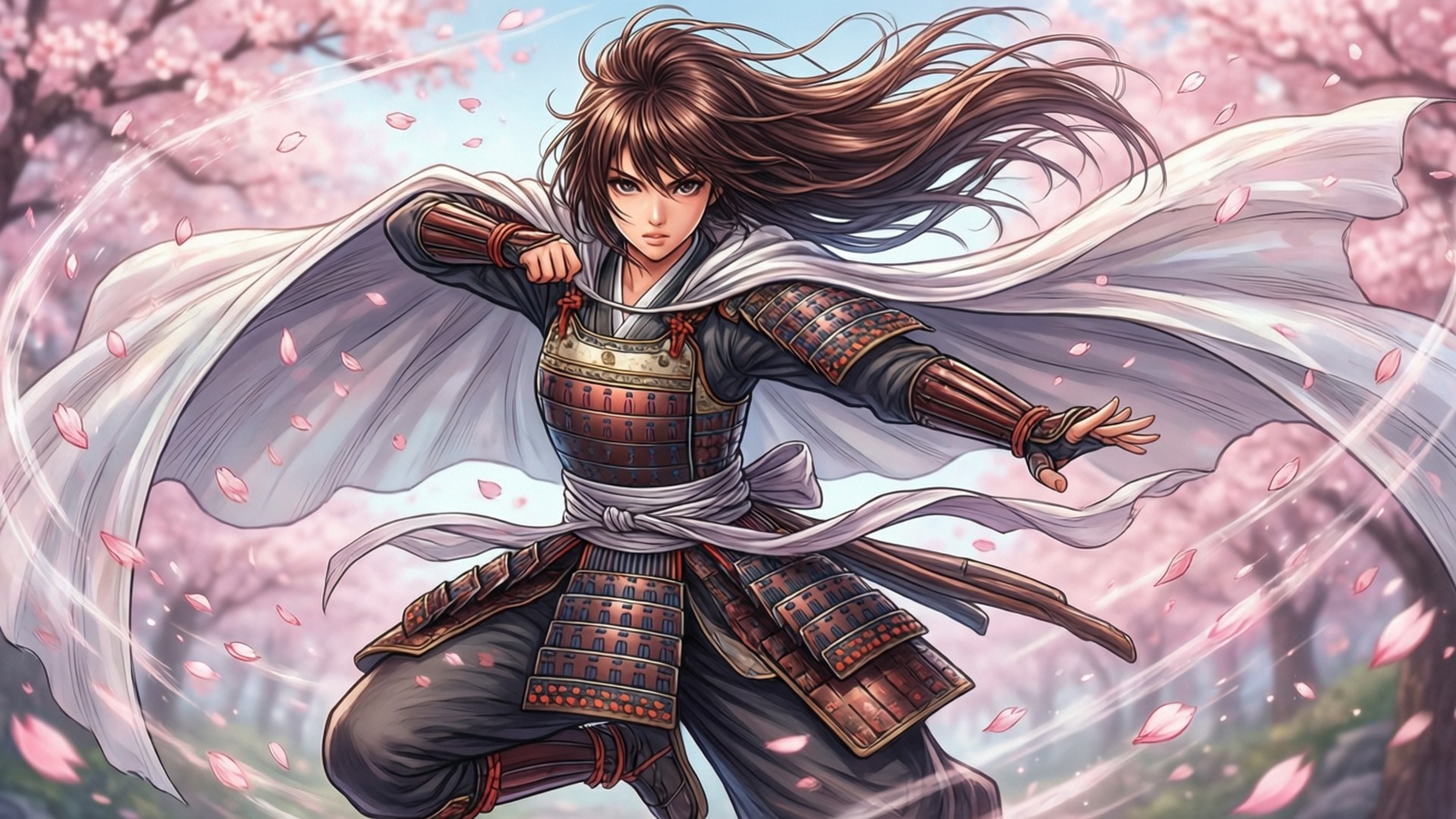 Veiled Warrior by Wallpapers.art Studio