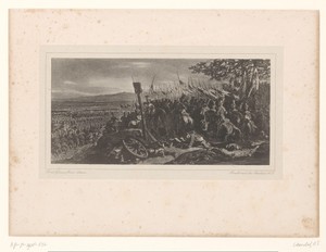 Veldslag met cavalerietroepen