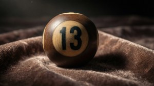 Velvet Bingo Ball 13