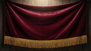Velvet Burgundy Banner