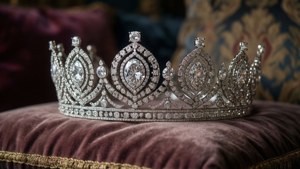 Velvet Cushion Tiara