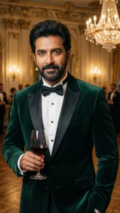 Velvet Tuxedo Elegance