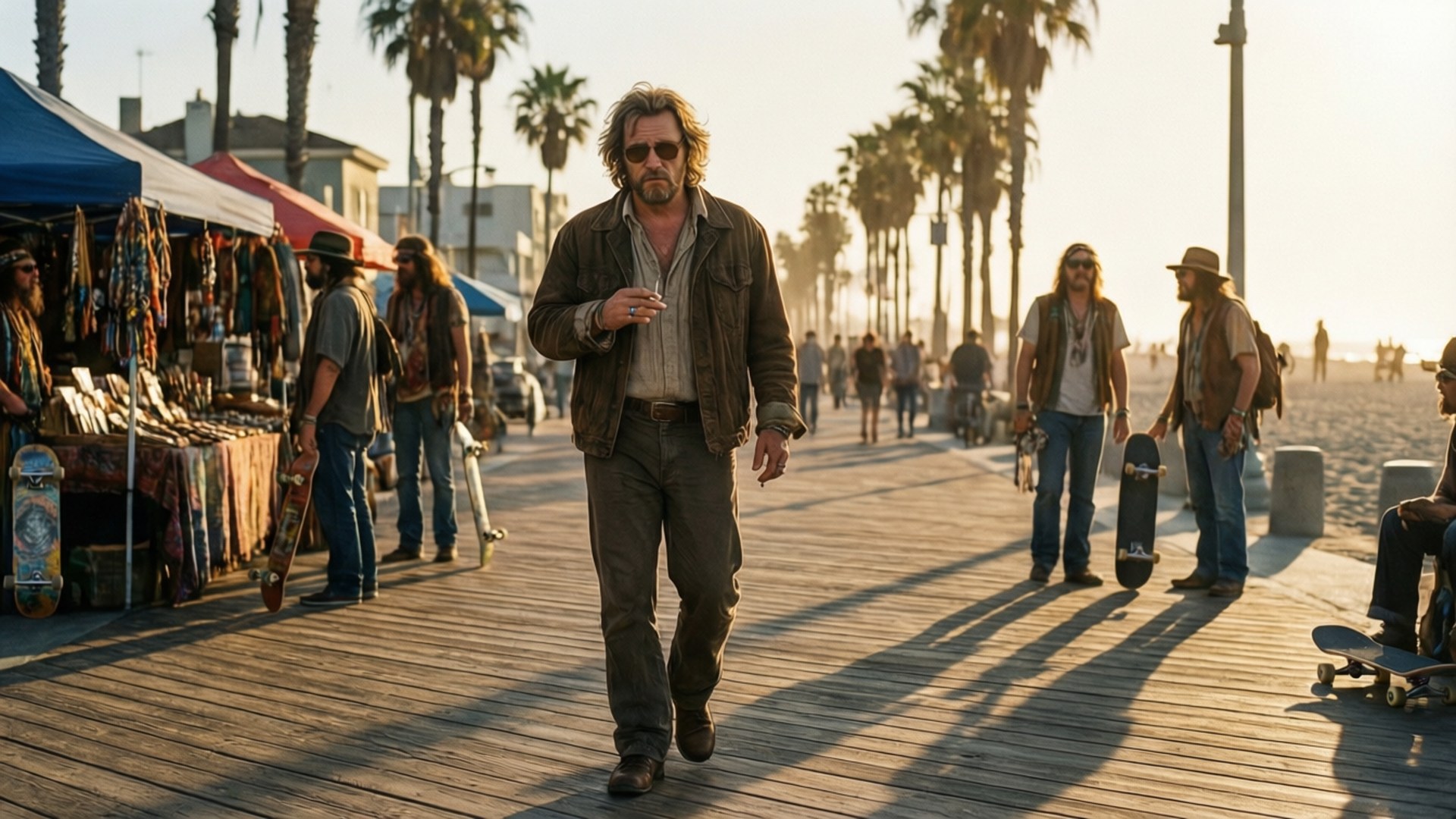 Venice Beach Stroll by Wallpapers.art Studio