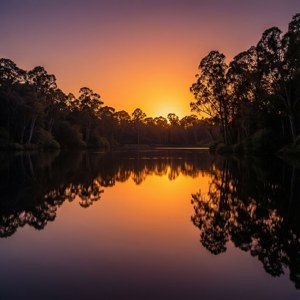 Ventura Lake Sunset