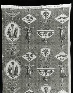 Venus and Minerva (Furnishing Fabric)