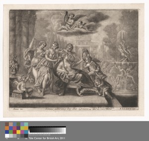 Venus Attiring by the Graces