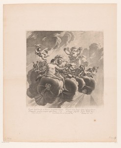 Venus, Bacchus en Ceres bijeengekomen op een wolk (Sine Cerere et Baccho friget Venus)