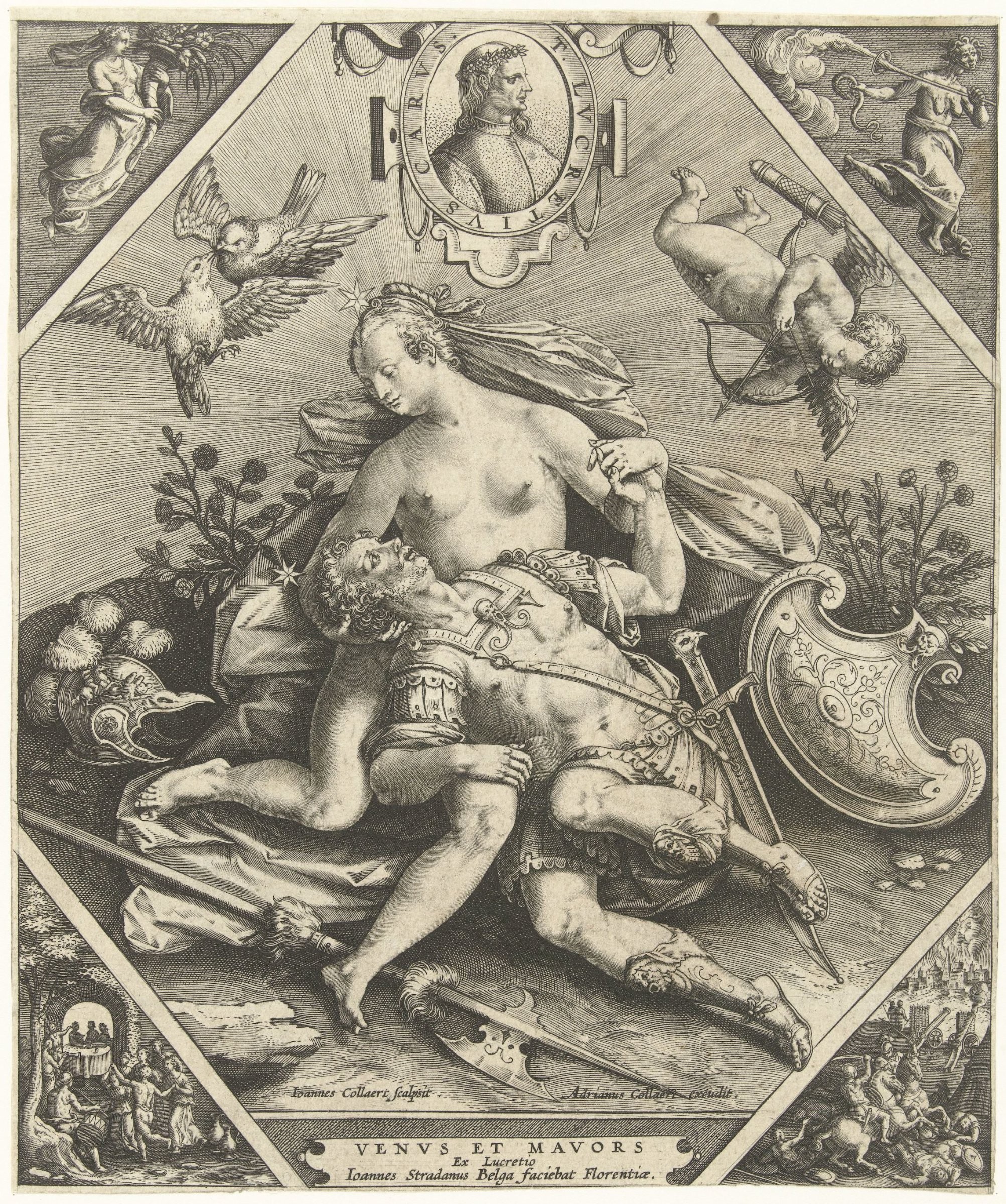 Venus en Mars by Jan Collaert (II)
