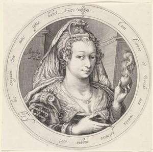 Venus met brandend hart