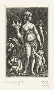 Venus met twee putti