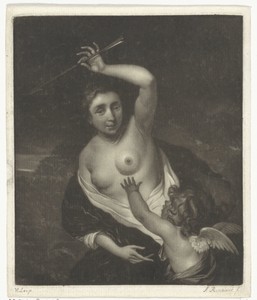 Venus ontneemt Cupido een pijl