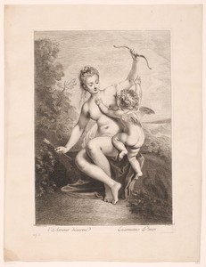Venus ontwapent Amor