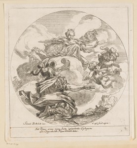 Venus schenkt Aeneas wapens