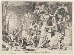 Venus treurt om de dood van Adonis