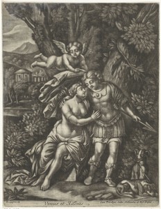 Venus weerhoudt Adonis van de jacht