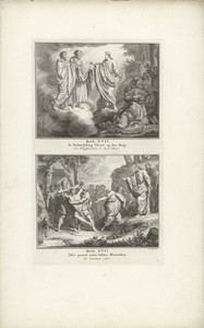 Verheerlijking van Christus en 
Christus geneest een maanzieke